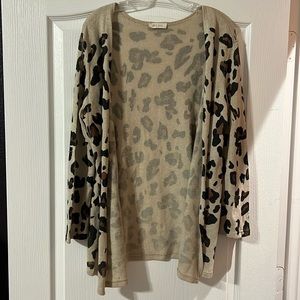 Lightweight Leopard Cardigan